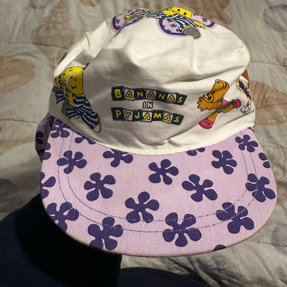 Vintage Bananas in Pyjamas Pajamas Hat - Picture 1 of 3
